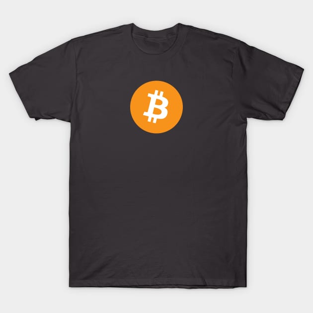 Bitcoin Logo T-Shirt by OrangeCup